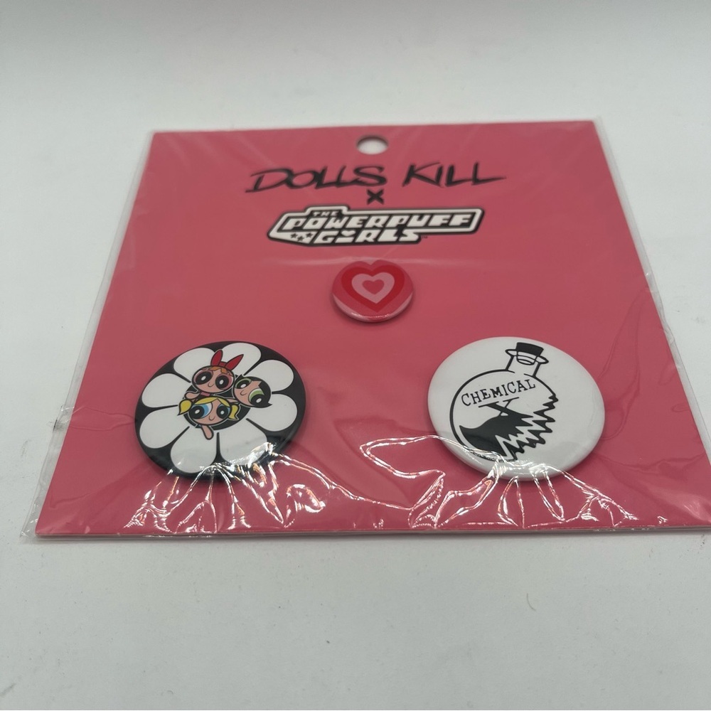 NIP Dolls Kill Power Puff Girls Pins
